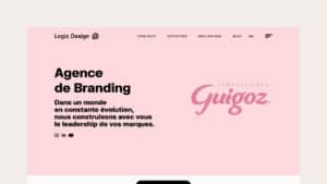 site agence communication logic design 1