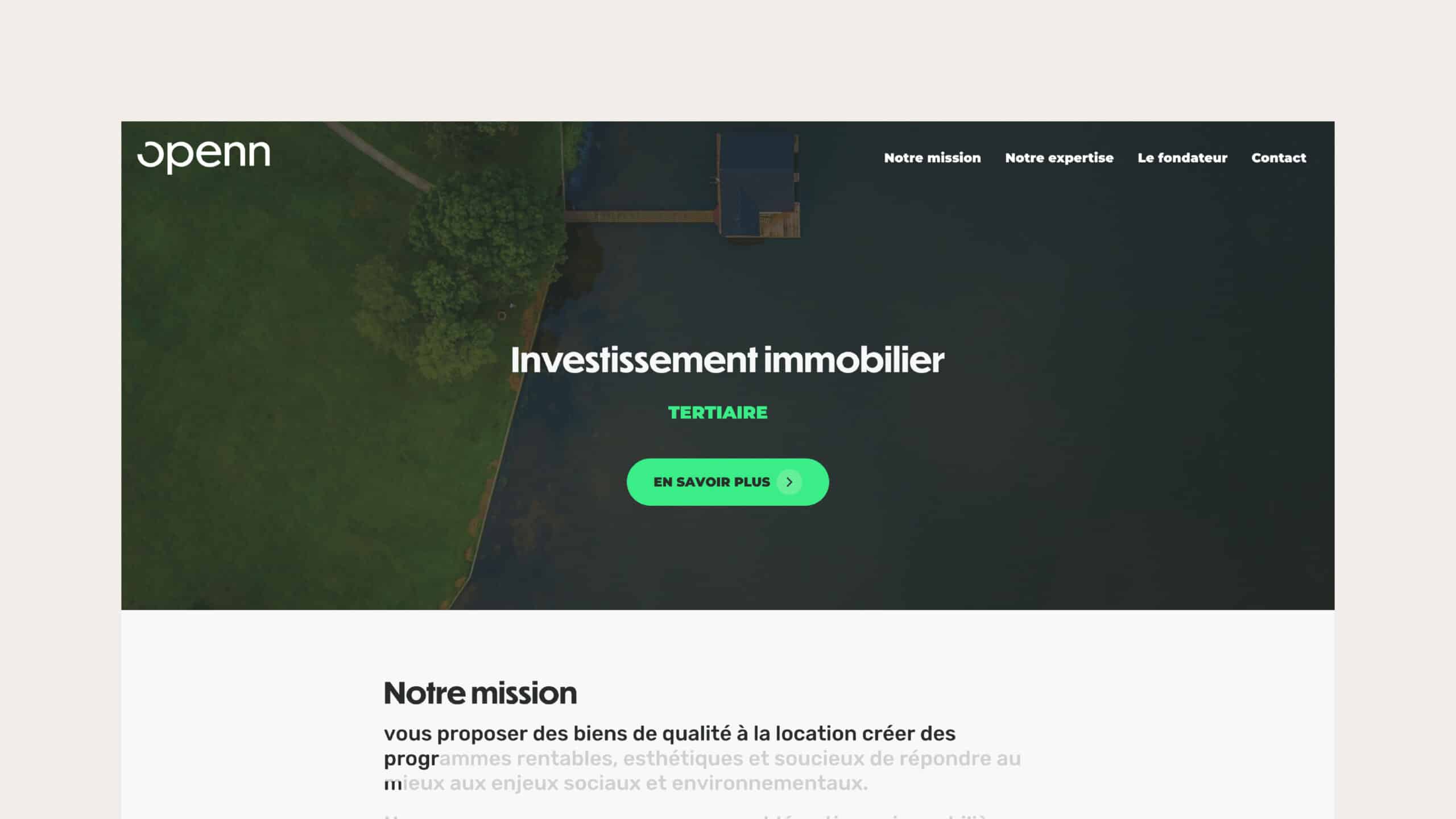 site immobilier openn 1