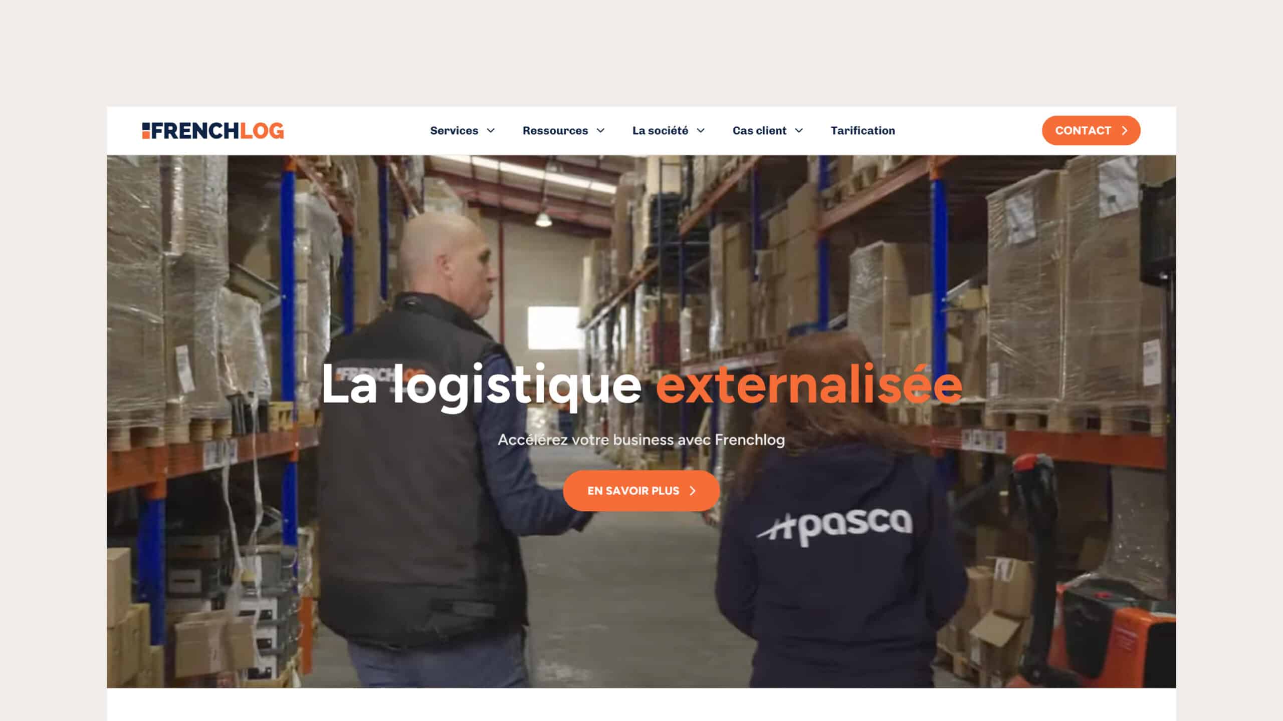 site logistique frenchlog 1