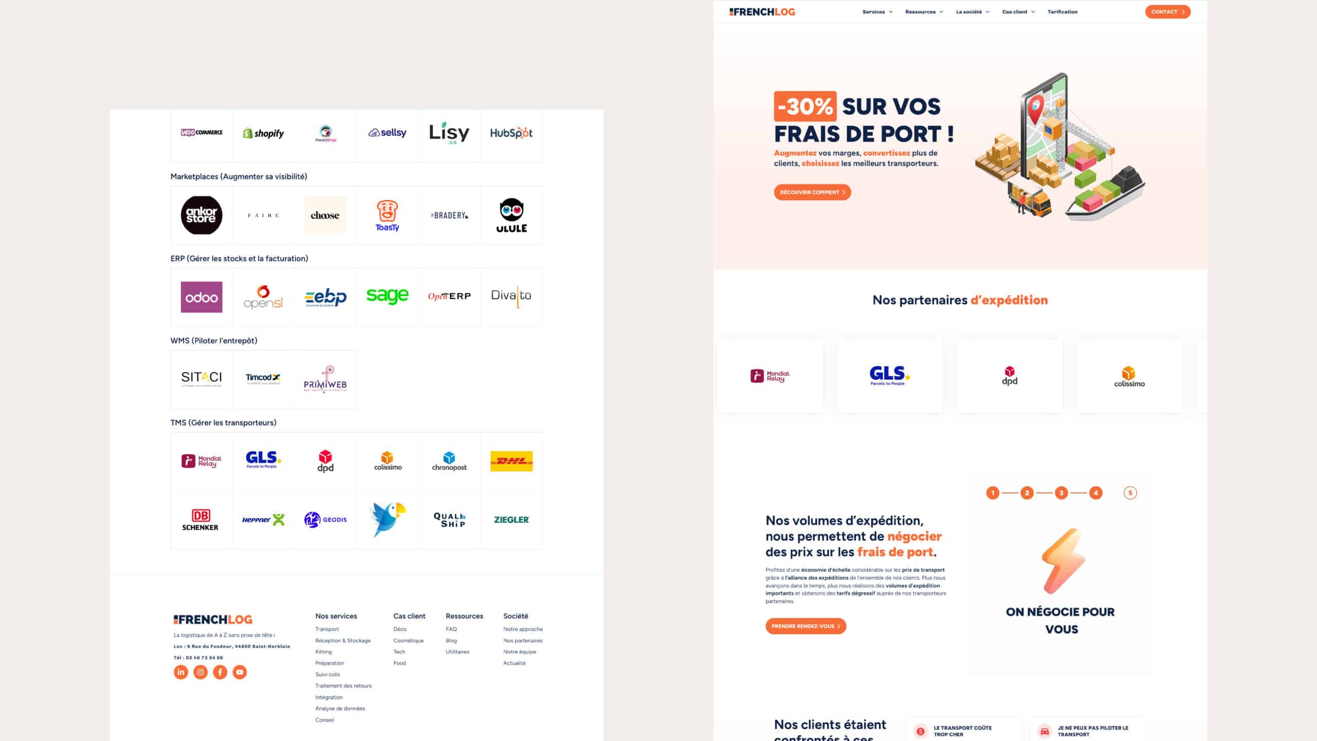 site logistique frenchlog 2